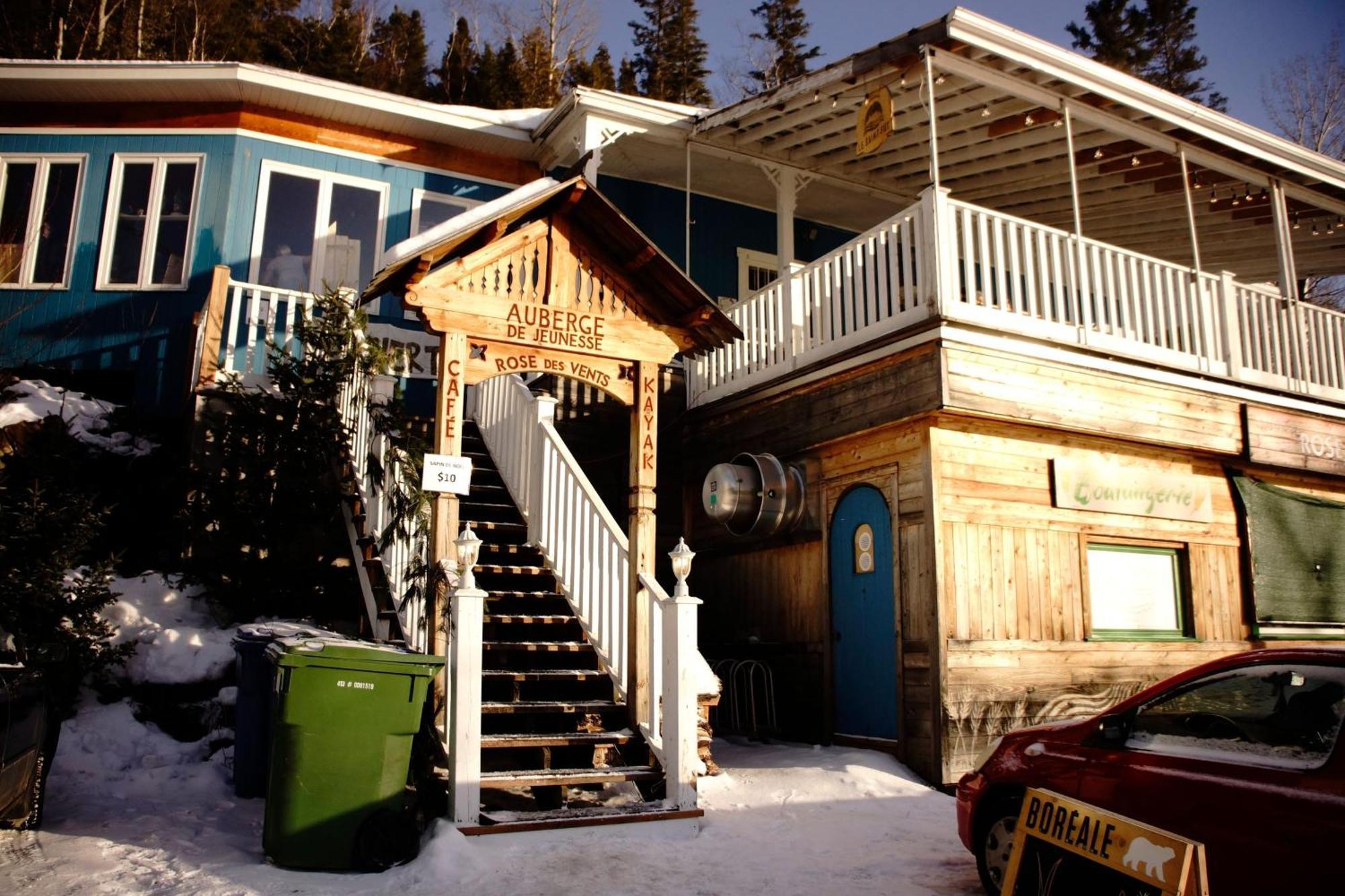 Auberge Aventure Rose Des Vents Sainte-Rose-du-Nord Esterno foto